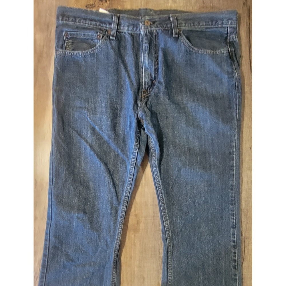 Levi's‎ 527 Men's 36x32 Boot Cut Straight Leg Blue Denim Jeans CW2922